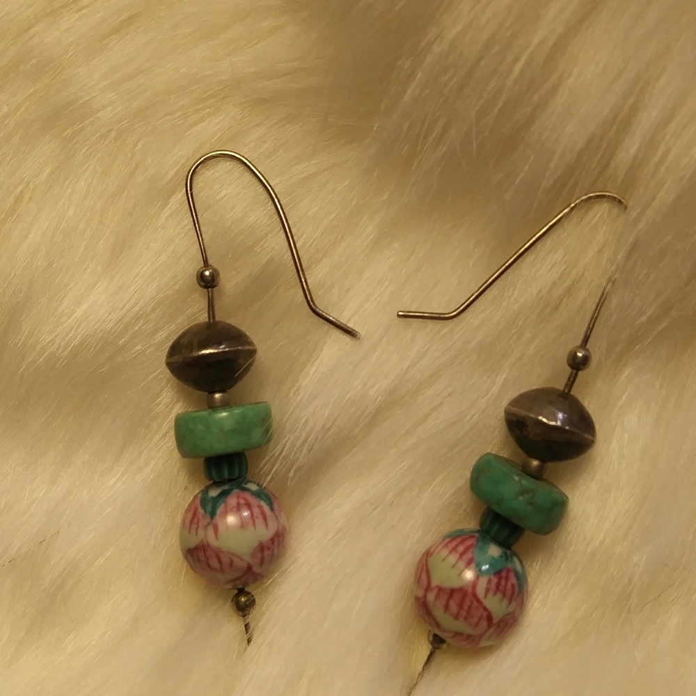 Multi color earrings